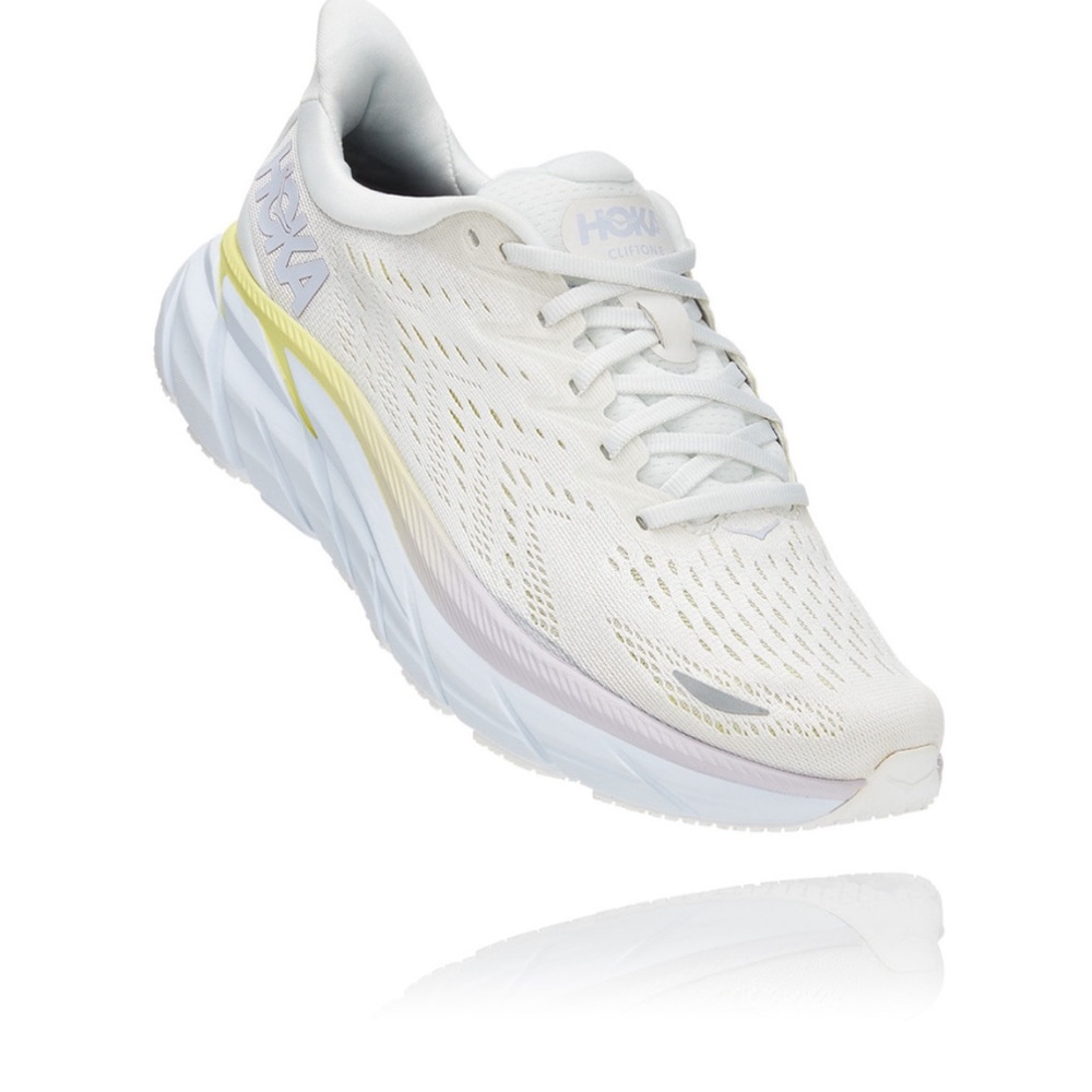 Hoka White Running Shoes